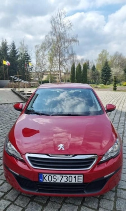 Peugeot 308 cena 31900 przebieg: 112223, rok produkcji 2014 z Oświęcim małe 106